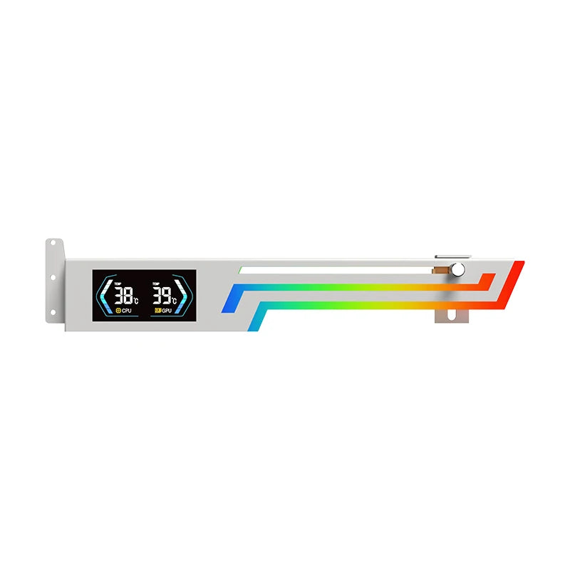 GPU Holder con indicador de temperatura ARGB Power Train Z-X6 (compatible con AURA SYNC)