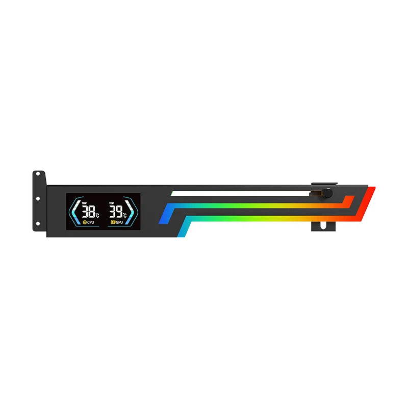 GPU Holder con indicador de temperatura ARGB Power Train Z-X6 (compatible con AURA SYNC)